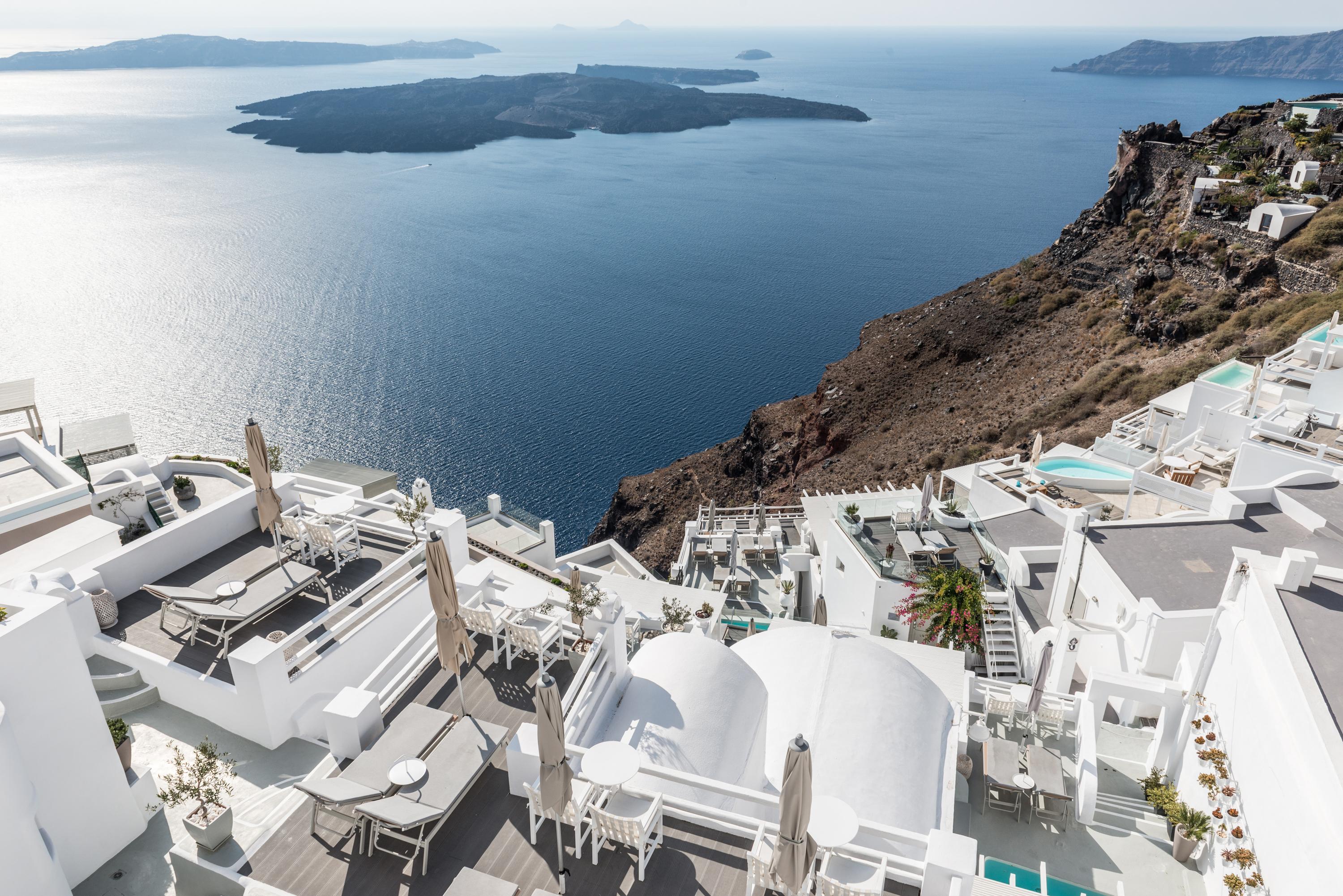 On The Rocks - Small Luxury Hotels Of The World (Adults Only) Imerovígli Kültér fotó