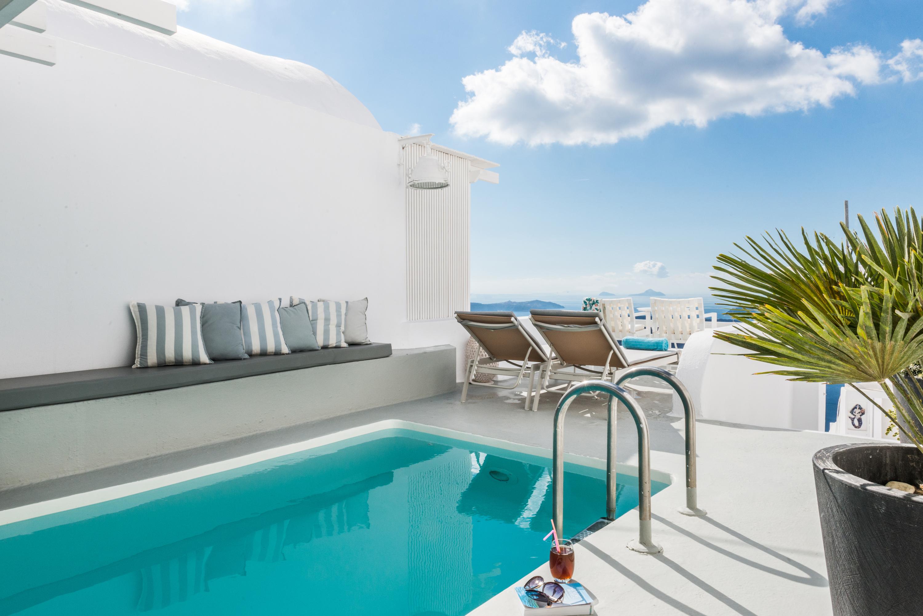 On The Rocks - Small Luxury Hotels Of The World (Adults Only) Imerovígli Kültér fotó