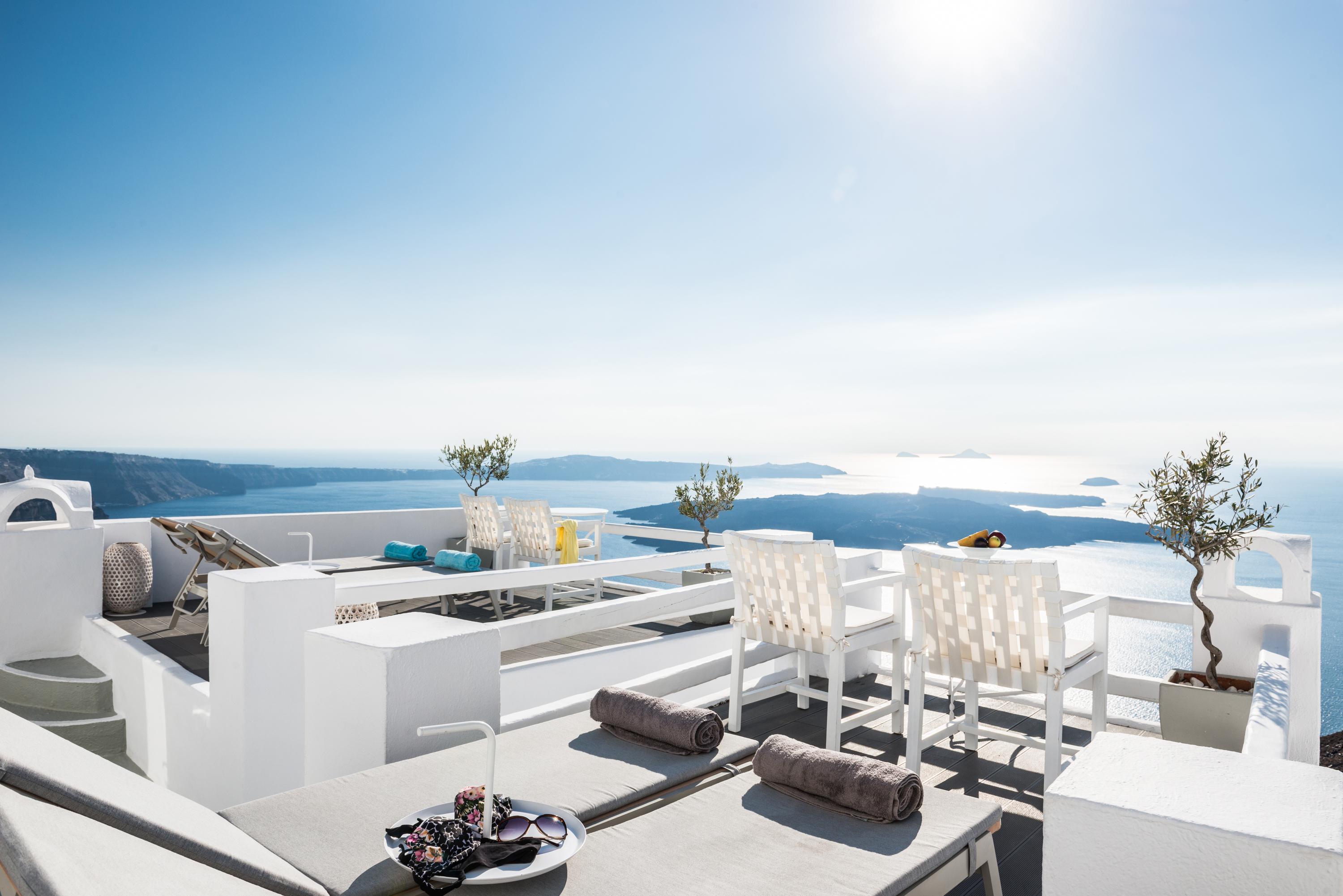 On The Rocks - Small Luxury Hotels Of The World (Adults Only) Imerovígli Kültér fotó