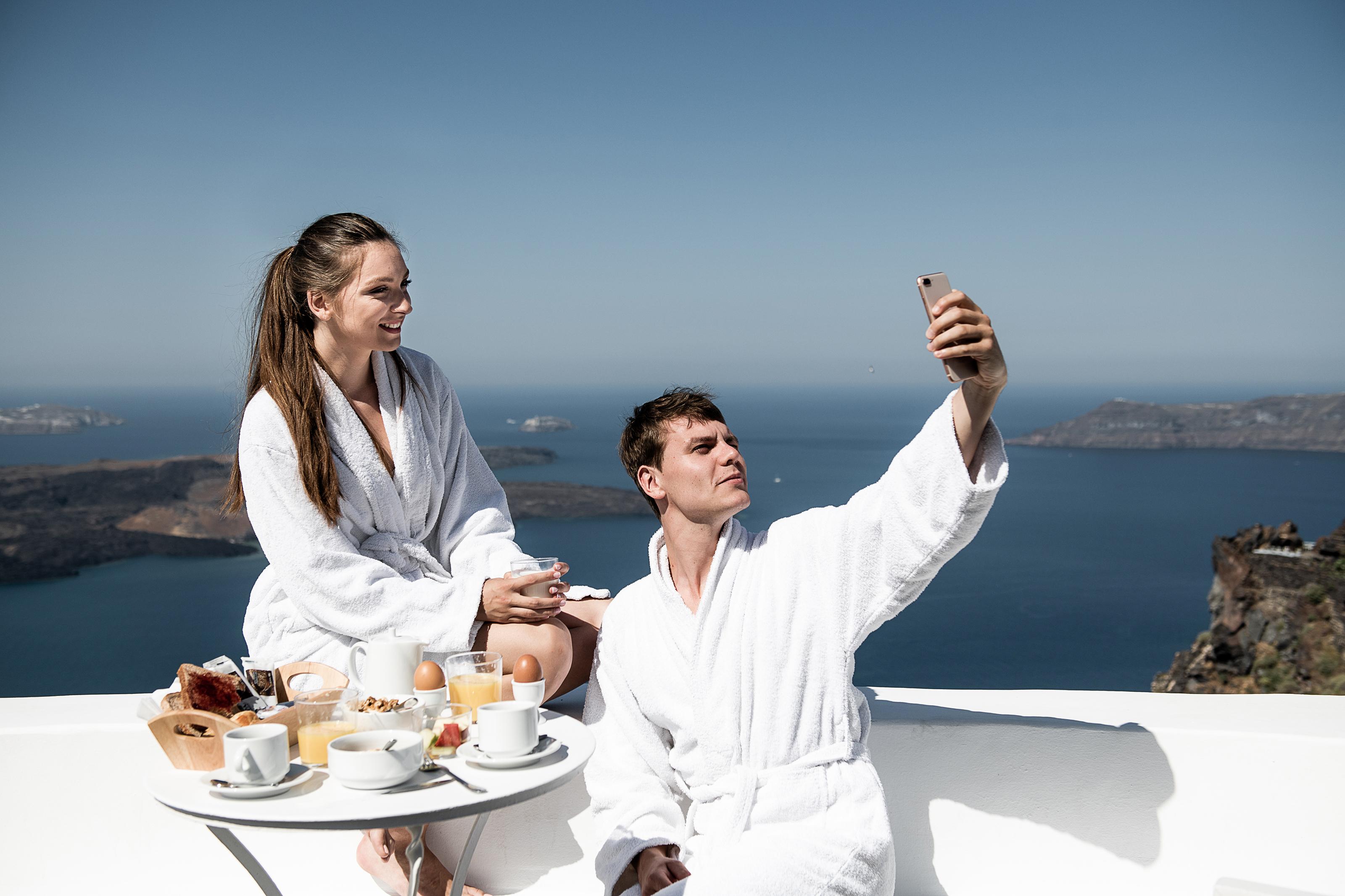 On The Rocks - Small Luxury Hotels Of The World (Adults Only) Imerovígli Kültér fotó