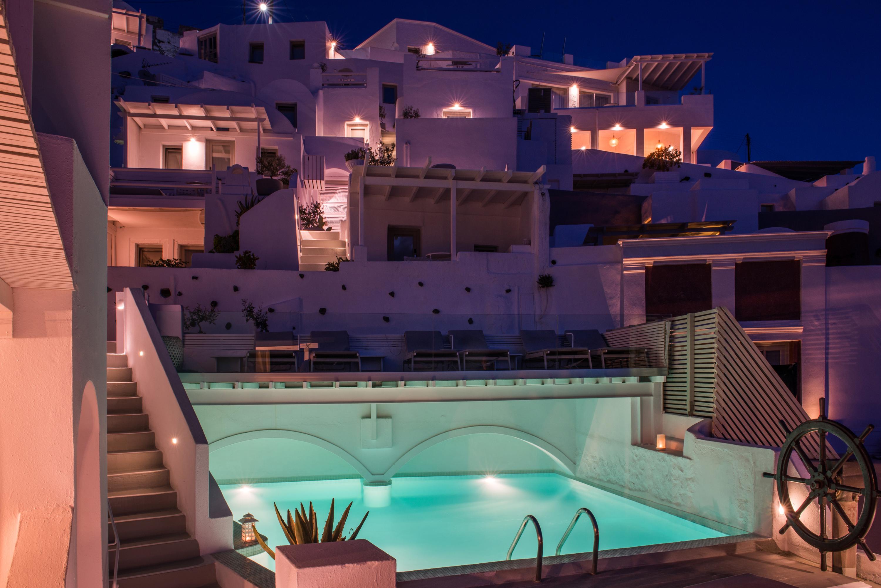 On The Rocks - Small Luxury Hotels Of The World (Adults Only) Imerovígli Kültér fotó